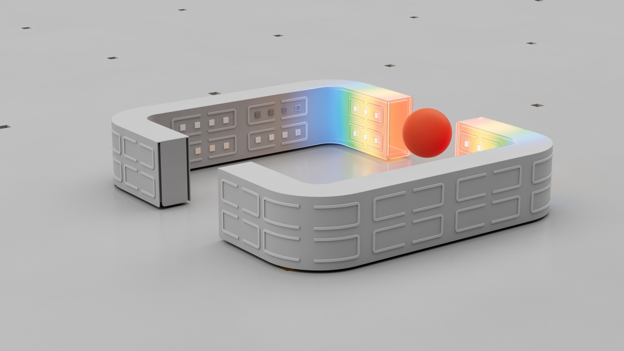 The Cota bracket-and-sphere system